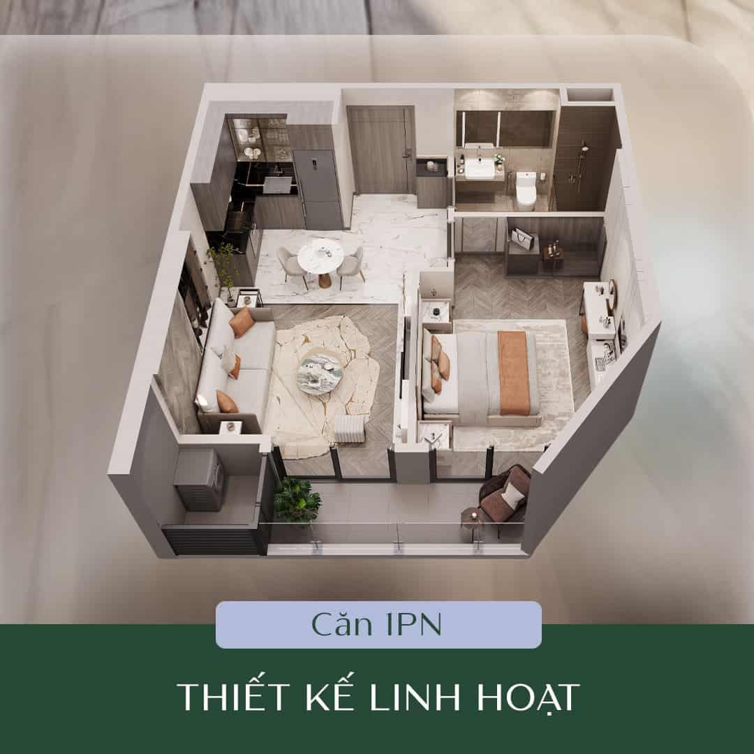 Mặt bằng Imperia Ocean City – Thông tin chính thức từ MIK Group 4 Layout-thiet-ke-can-ho-1-Phong-Ngu-tai-du-an-Imperia-Co-Loa (4)
