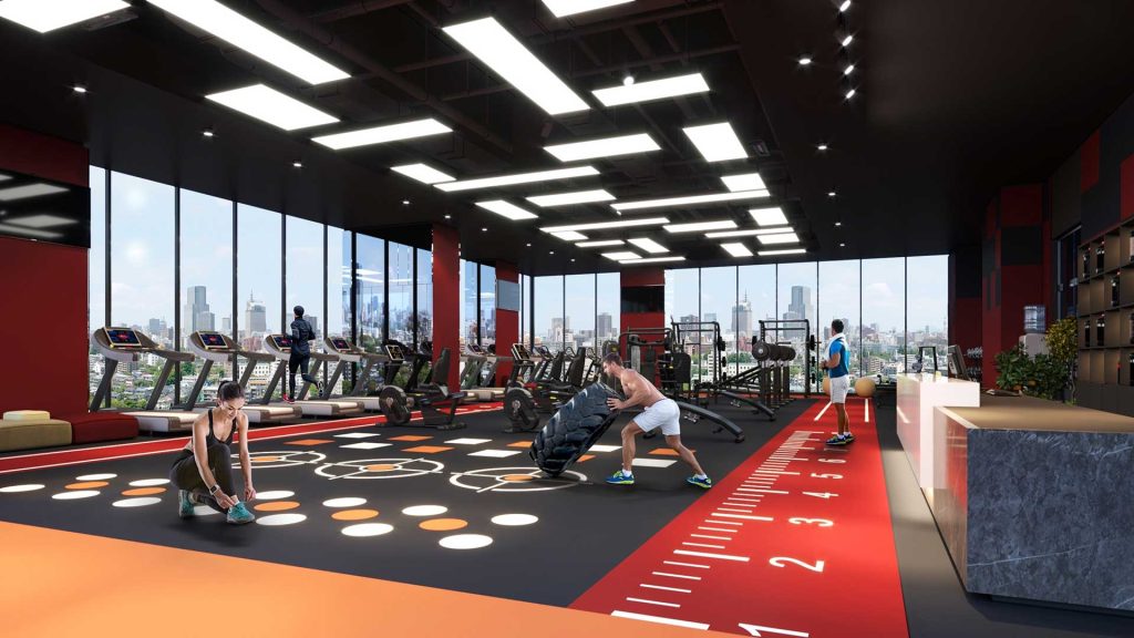 Phòng Gym hiện đại tại Imperia Ocean City Phòng Gym hiện đại tại Imperia Ocean City