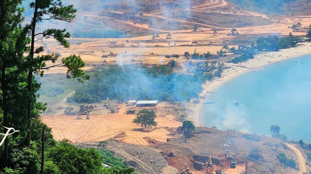 Tiến độ xây dựng tháng 1/2026 dự án Vinhomes Hải Vân Bay