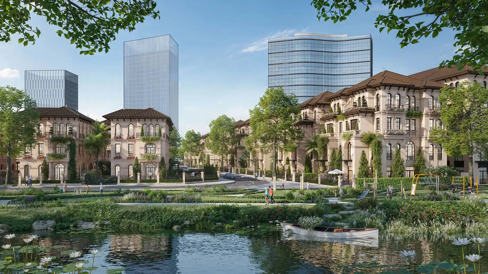 Biệt thự ven sông tại The Grand Riveria