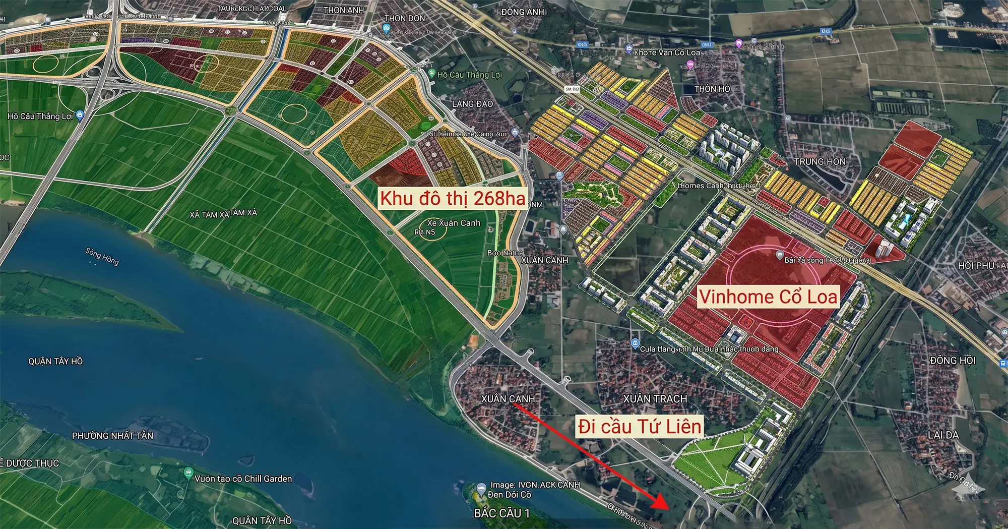 Quy hoạch tổng thể dự án The Grand Riveria