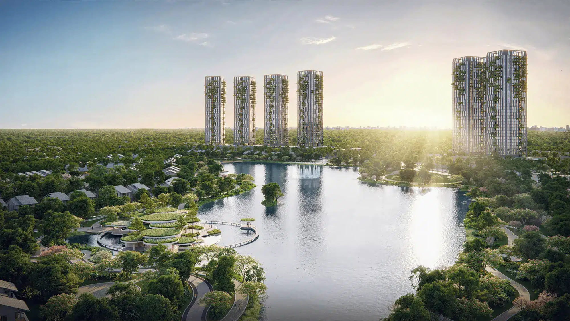 Không gian sống xanh tại Ecopark Ninh Bình Không gian sống xanh tại Ecopark Ninh Bình