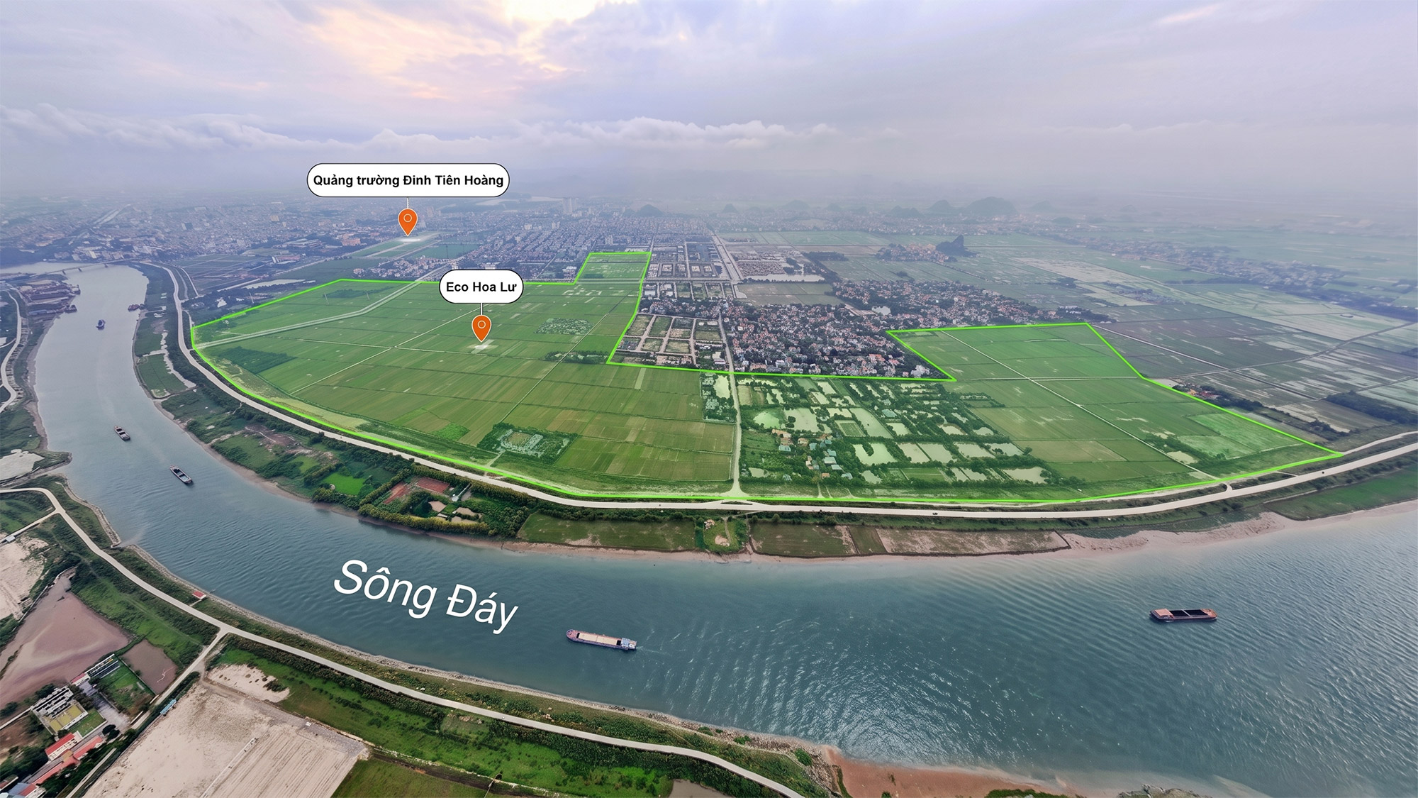 Vị trí dự án Ecopark Ninh Bình Vị trí dự án Ecopark Ninh Bình